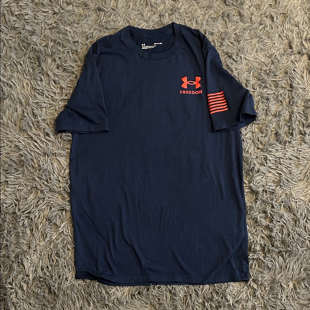 Under Armour Men's Navy Freedom Tee